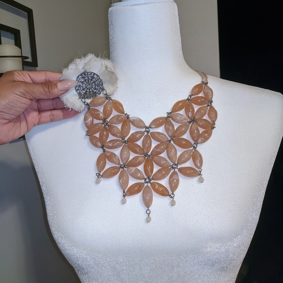 MARQUIS BEAD NECKLACE - Picture 6 of 11